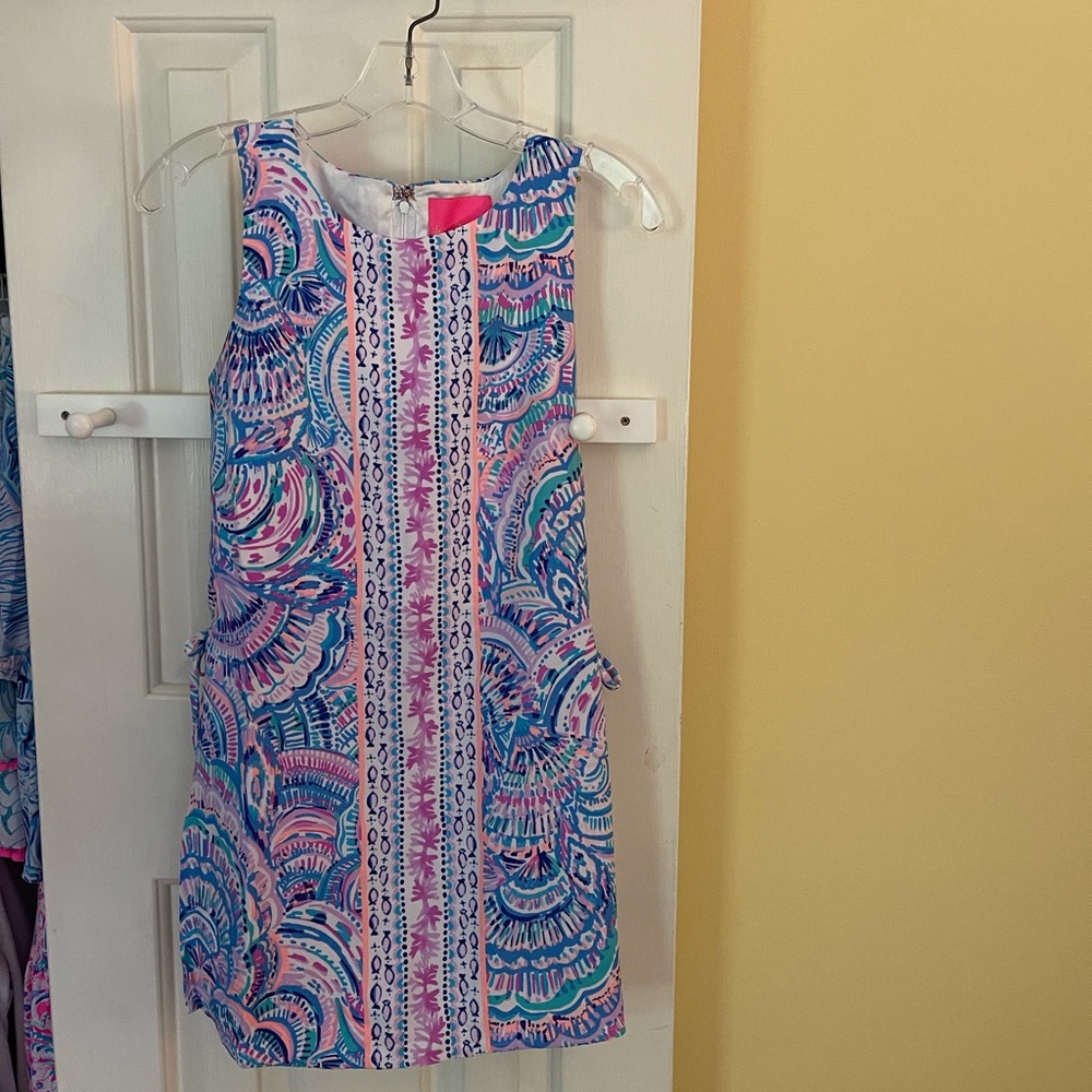 Lilly Pulitzer Donna Romper in Happy as a Clam